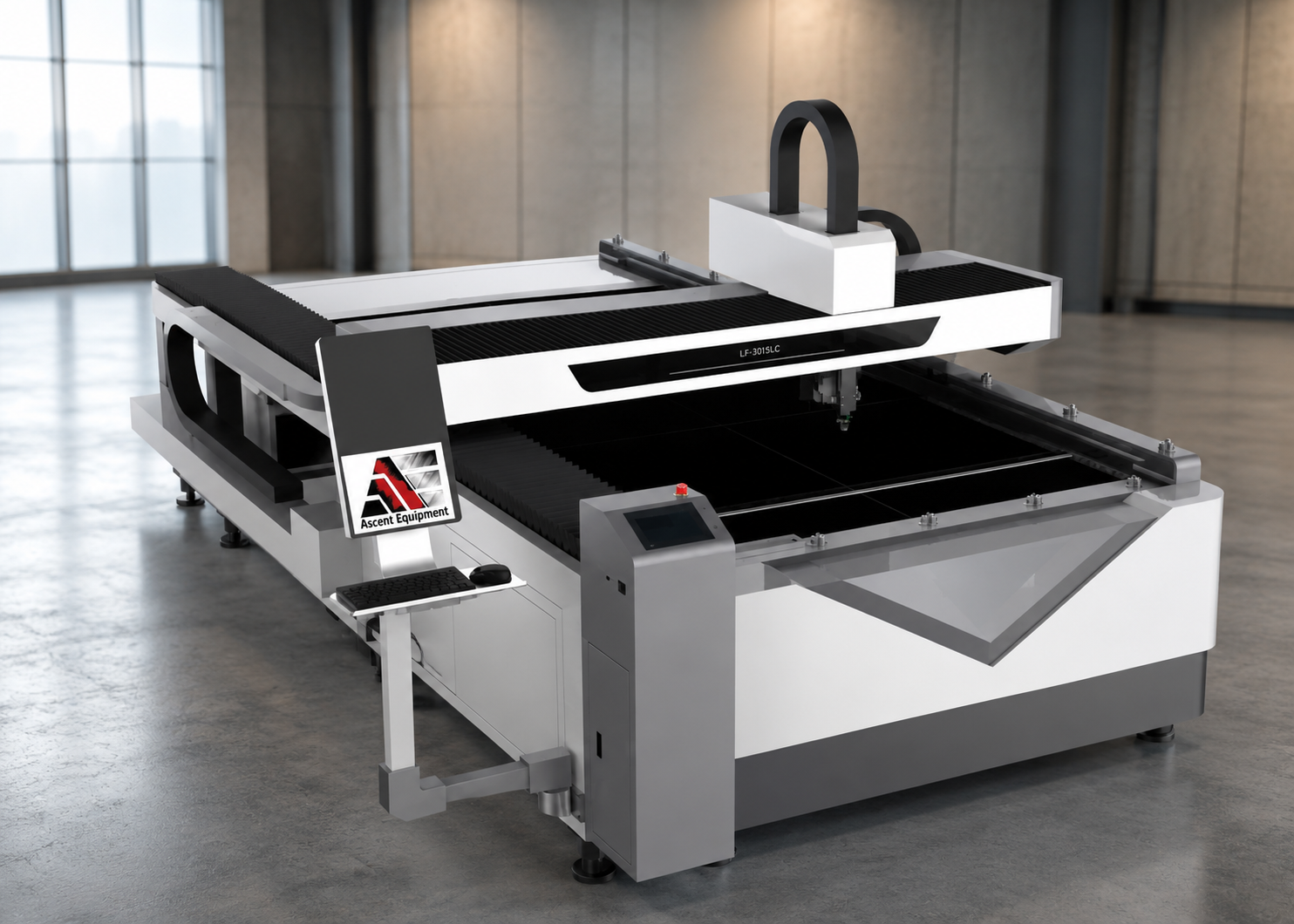 Ascent CO2 + fiber laser combination cutting machine