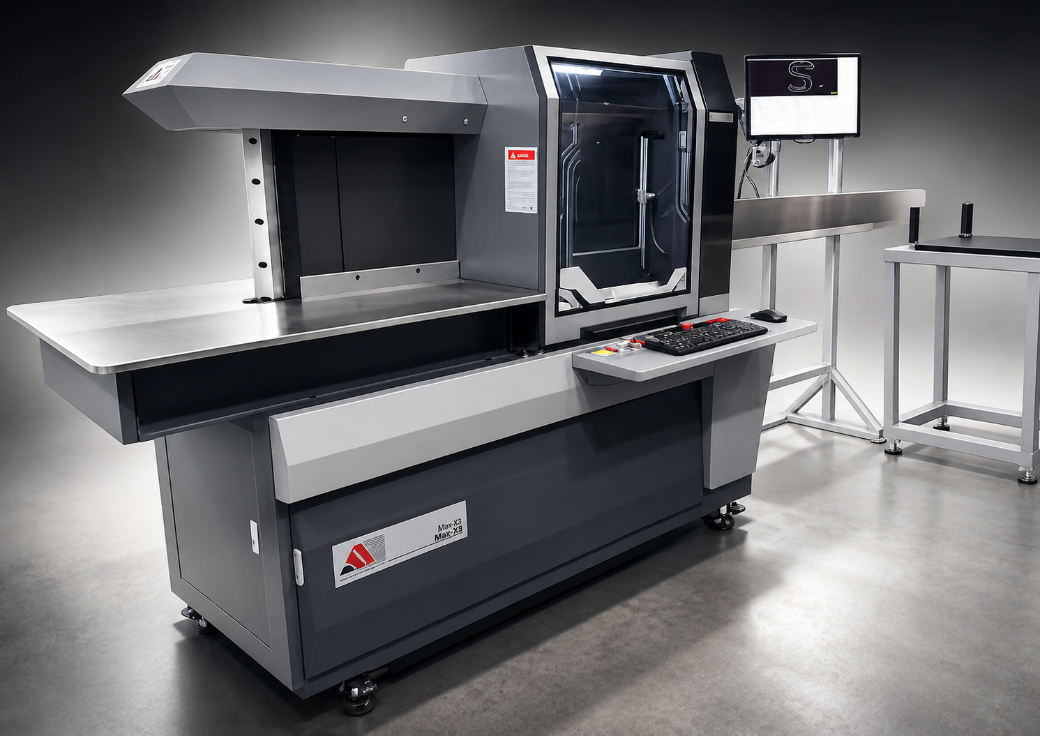 Ascent MAX-V2 bending machine — full view