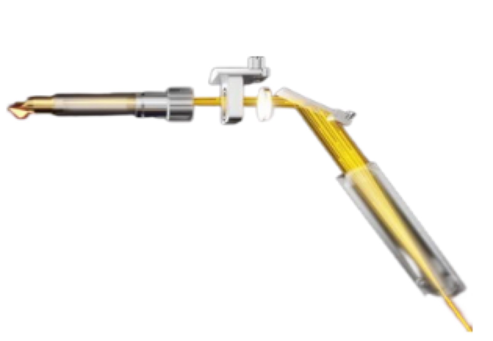 Lightweight welding torch